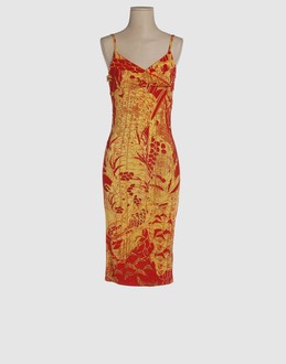 JUST CAVALLI - Women - DRESSES - 3/4 length dresses on YOOX.COM