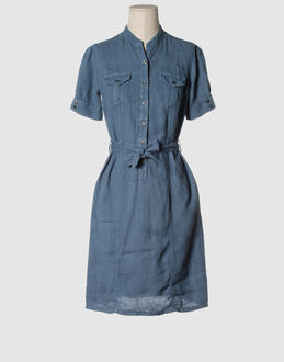 120 lino robes robes mi longues sur yoox.com chez Yoox Ref 34110094