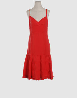 120 Lino 34 Length Dresses