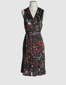 ISSA - 3/4 length dresses - at YOOX.COM