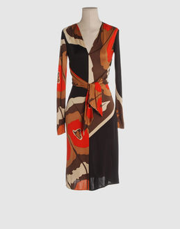 ISSA - 3/4 length dresses - at YOOX.COM