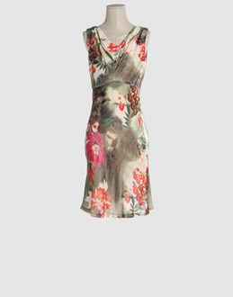 GALLIANO - 3/4 length dresses - at YOOX.COM