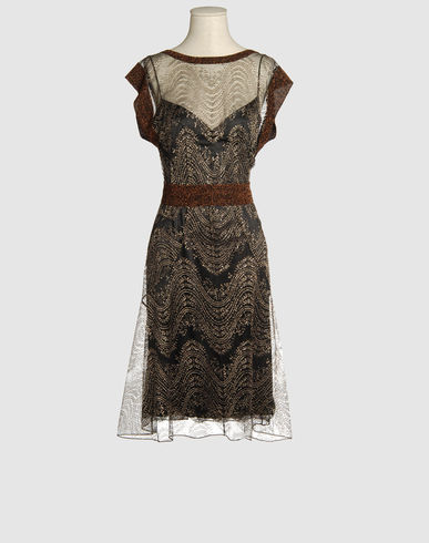 DOLCE & GABBANA Women - Dresses - 3/4 length dress DOLCE & GABBANA on YOOX from yoox.com