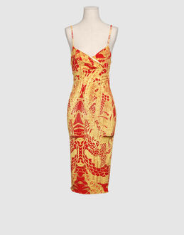 JUST CAVALLI - Women - DRESSES - 3/4 length dresses on YOOX.COM