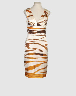 ROBERTO CAVALLI - Women - DRESSES - 3/4 length dresses on YOOX.COM