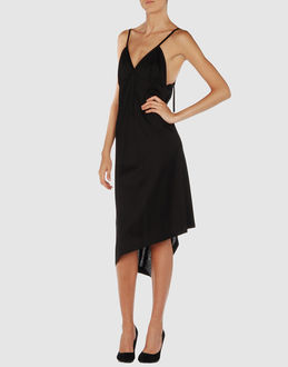 YOHJI YAMAMOTO 3/4 length dresses - Item 34169279