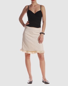 BALENCIAGA - ���f�B�[�X - �X�J�[�g - �Ђ���X�J�[�g on YOOX.COM 