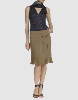 PRADA - ���f�B�[�X - �X�J�[�g - �Ђ���X�J�[�g on YOOX.COM 
