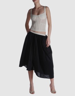 Y'S YOHJI YAMAMOTO - Women - SKIRTS - 3/4 length skirts on YOOX.COM