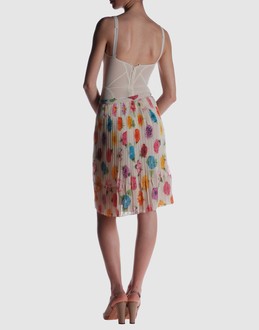 Kenn scott Women - Skirts - Knee length skirt Kenn scott on YOOX :  printed flower print chiffon knee length skirt