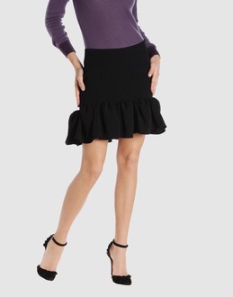 BALENCIAGA - ���f�B�[�X - �X�J�[�g - �Ђ���X�J�[�g on YOOX.COM 