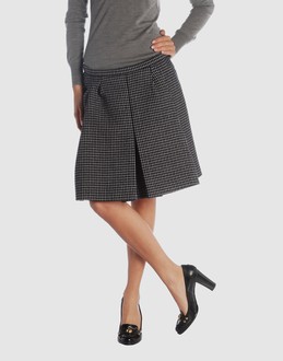 BALENCIAGA - ���f�B�[�X - �X�J�[�g - �Ђ���X�J�[�g on YOOX.COM 