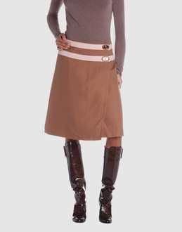 CELINE - ���f�B�[�X - �X�J�[�g - �Ђ���X�J�[�g on YOOX.COM 