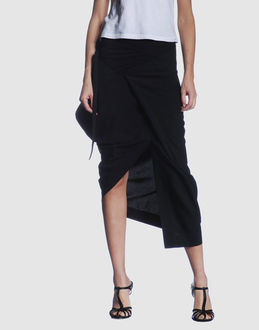 Y'S YOHJI YAMAMOTO - Women - SKIRTS - 3/4 length skirts on YOOX.COM