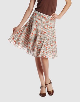 PAUL SMITH BLUE - Women - SKIRTS - 3/4 length skirts on YOOX.COM