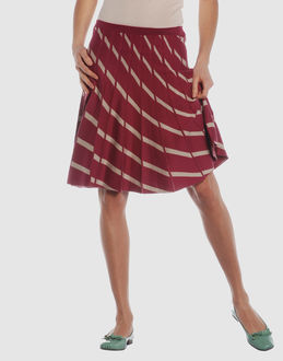 Light-weight knit - Jacquard - Elasticised waist - Unlined - Striped detailing -