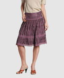 SILK AND SOIE ���f�B�[�X 7����X�J�[�g