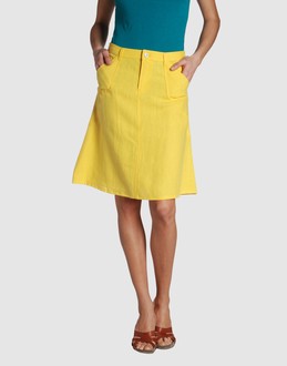 VERSACE JEANS COUTURE - Knee length skirts - at YOOX.COM