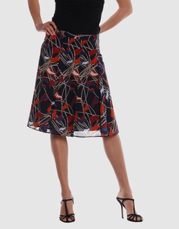 Burberry jupes jupes mi-longues