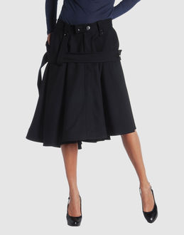 Y'S YOHJI YAMAMOTO - Women - SKIRTS - 3/4 length skirts on YOOX.COM