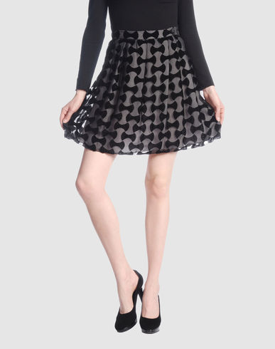 MIU MIU Women - Skirts - Knee length skirt MIU MIU on YOOX from yoox.com