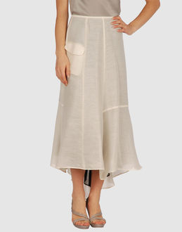 YOHJI YAMAMOTO Long skirts - Item 35128769