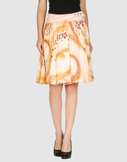CUSTO BARCELONA Knee length skirts - Item 35138508