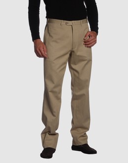 Cotton twill - Belt loops - Button, zip fly closure - Five pockets - Unfinished hems -