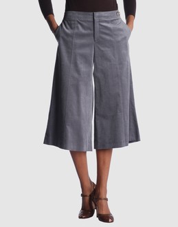 GUCCI Women - Pants - 3/4-length short GUCCI on YOOX :  gucci grey culottes