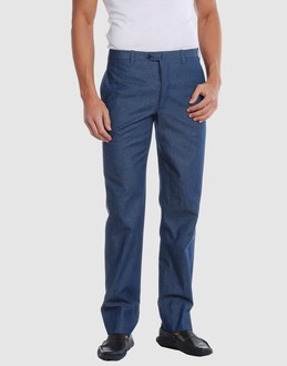 Tweed - Belt loops - Button closing - Five pockets - Straight leg cut - Stitched trimmed -