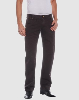 Canvas - Low waisted - Button, zip fly closure - Multipockets - Unlined - Detailed metallic inserts - Stitched trimmed -