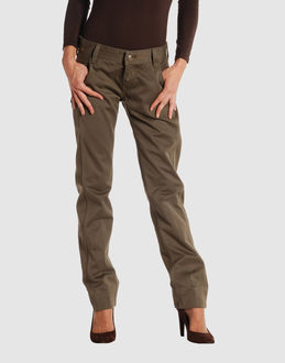 HTC - Women - PANTS - Low-rise pants on YOOX.COM