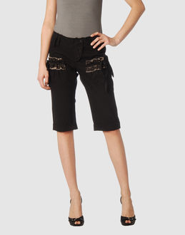 1 ONE TROUSERS Bermuda shorts on YOOXCOM