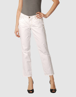 VERSACE JEANS COUTURE TROUSERS Low waist trousers on YOOXCOM
