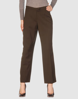 discount designer clothing: BLUE LES COPAINS Women PANTS Dress pants on YOOXCOM