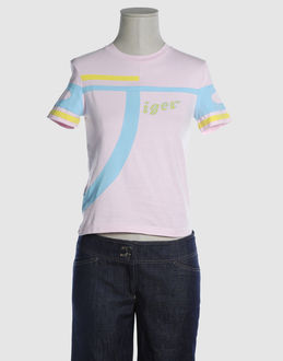 Kurz�rmlige - F�R - T-shirts - ONITSUKA TIGER -