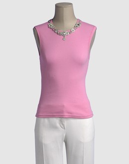 AMOR & PSYCHE - TOPS - T-shirts sans manches sur YOOX.COM