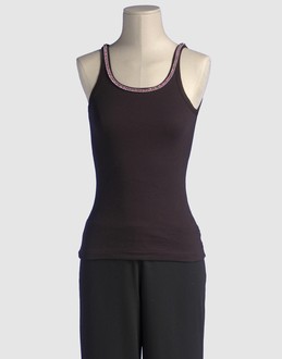 AMOR & PSYCHE - TOPS - T-shirts sans manches sur YOOX.COM