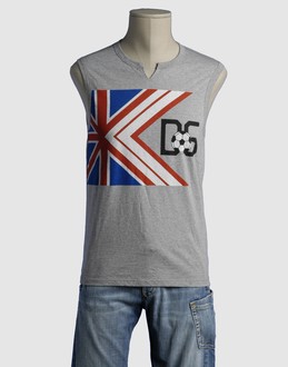 DOLCE &amp; GABBANA BEACHWEAR - TOPS - T-shirts sans manches - SUR YOOX.COM
