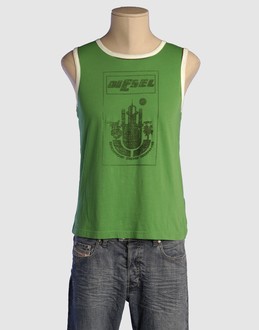 DIESEL - TOPS - T-shirts sans manches - SUR YOOX.COM