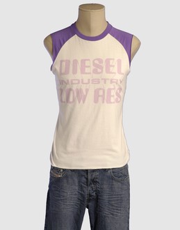 DIESEL - TOPS - T-shirts sans manches sur YOOX.COM