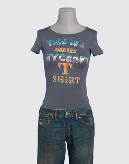 DIESEL - TOPS - T-shirts manches courtes - SUR YOOX.COM