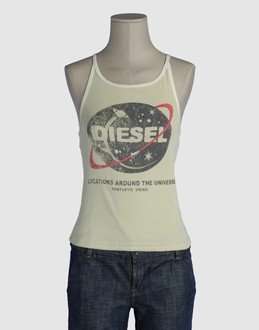 DIESEL - TOPS - T-shirts sans manches - SUR YOOX.COM