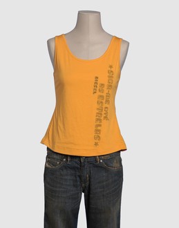 DIESEL - TOPS - T-shirts sans manches - SUR YOOX.COM