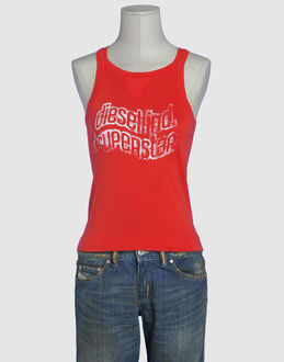 DIESEL - TOPS - T-shirts sans manches sur YOOX.COM