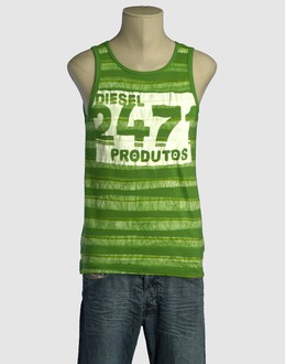 DIESEL - TOPS - T-shirts sans manches - SUR YOOX.COM