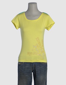 DIESEL - TOPS - T-shirts manches courtes - SUR YOOX.COM