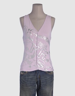 DIESEL - TOPS - T-shirts sans manches - SUR YOOX.COM