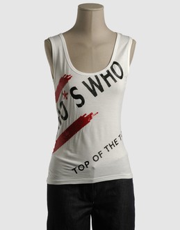 WHO*S WHO BASIC - TOPS - T-shirts sans manches sur YOOX.COM