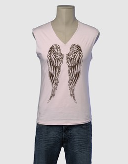 LES FOLIES DE PIGALLE - TOPS - T-shirts sans manches sur YOOX.COM